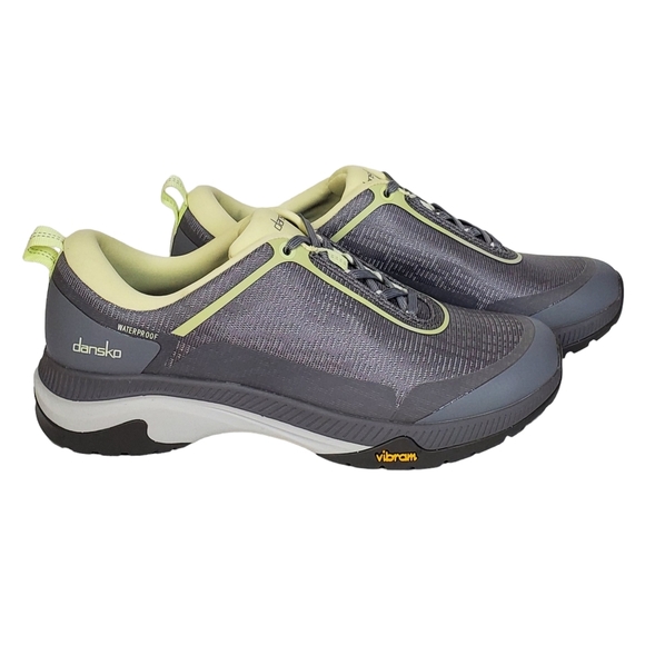New Dansko Makayla sneakers grey mesh waterproof outdoor arch support hiking - Picture 4 of 13